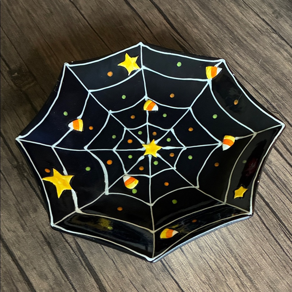 Halloween Spider Web Bowl